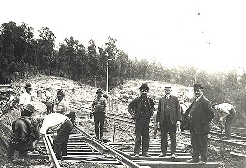 Railway line at Glenbrook, 1912 | by State Records NSW